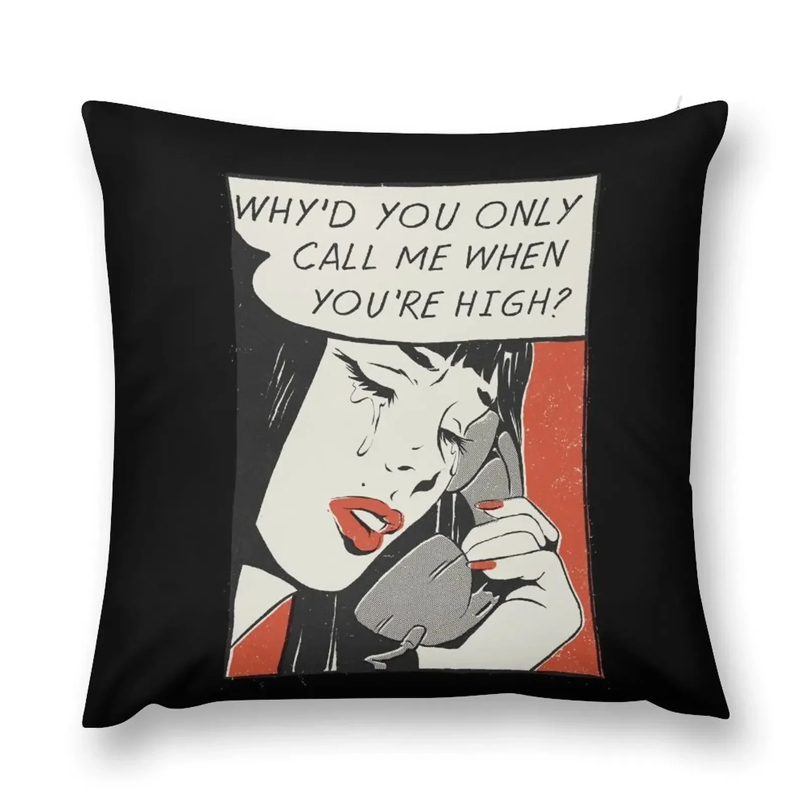 

Call me Throw Pillow Decorative Cushion christmas supplies home decor items pillow pillowcase pillow