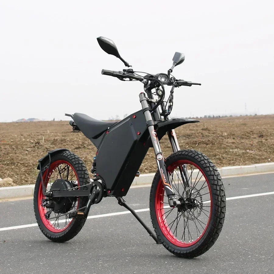 New Style Cheap Chinese 72v 5000w Dirt Ebike 2 Wheels Electric Motor Bike e Bicycle for sale