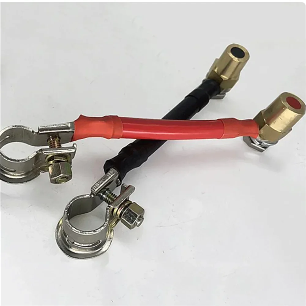 Cable de extensión de batería de coche cuadrado 35, Cable adaptador de cable de alimentación de camión con cabeza de pila modificada de 10cm de longitud