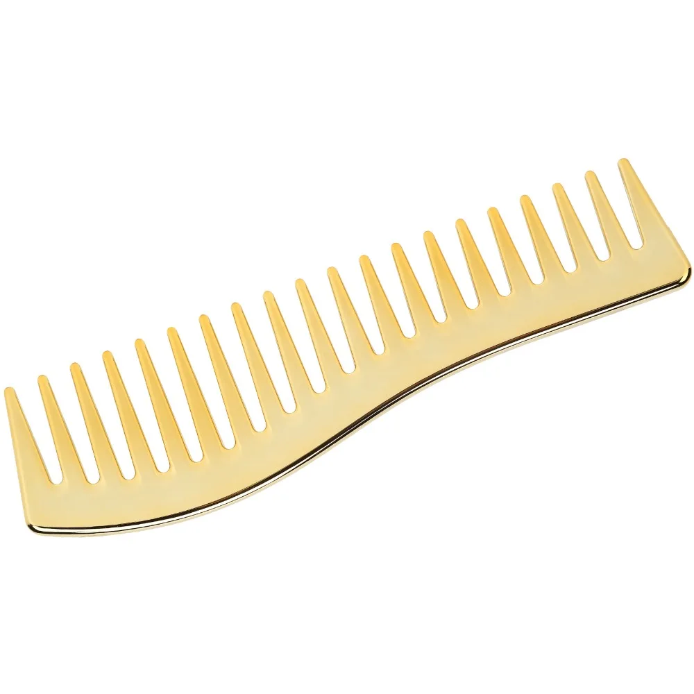 For Travel Use No Handle Wide Tooth Comb Plastic Large Size Detangling Comb Professional Wide Tooth Design Salon Comb Home Use