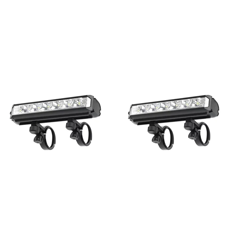 

Новинка: 2 передних светодиодных фонаря для электросамоката, 4000 мАч, водонепроницаемые, с USB-зарядкой, велосипедные фонари