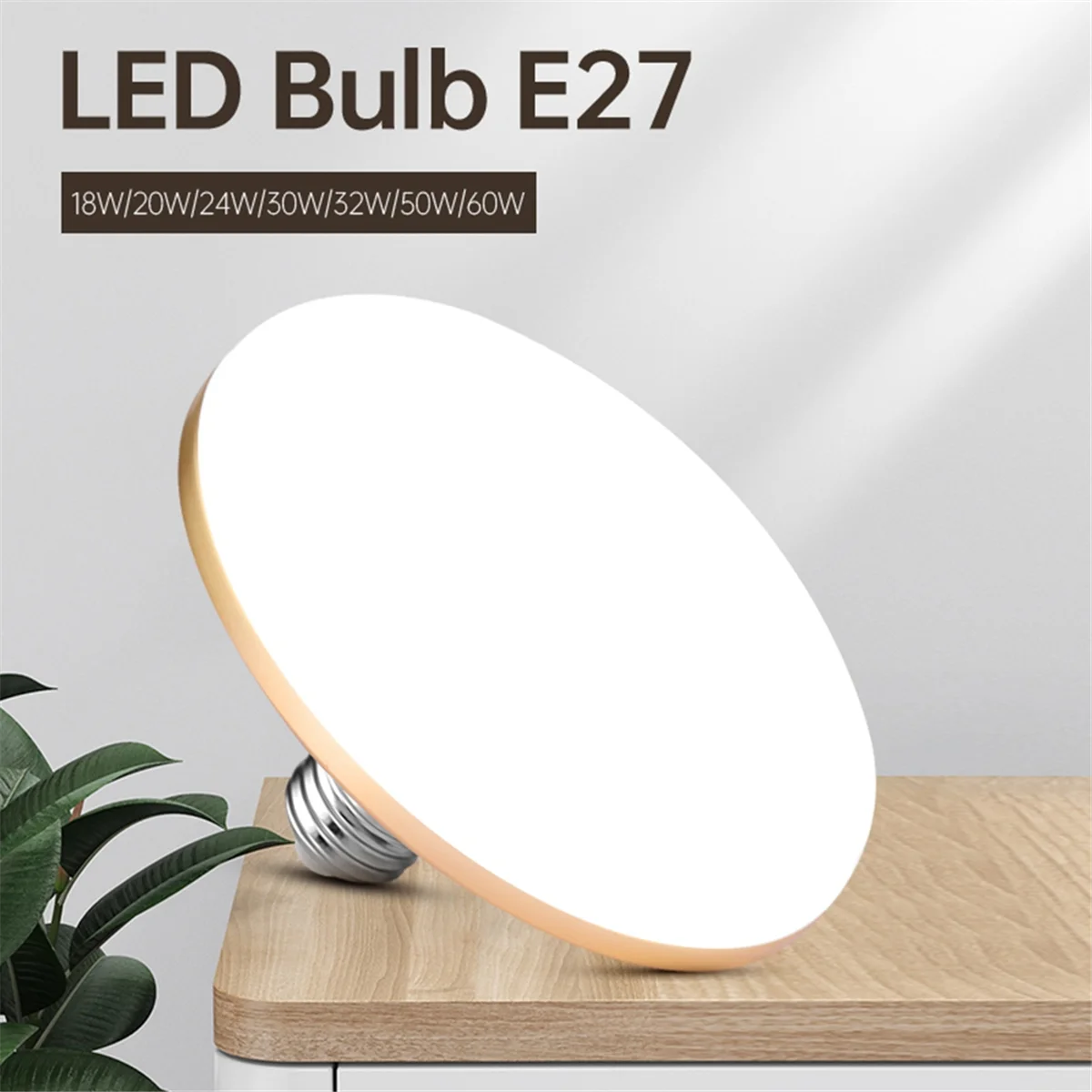 E27 Bulb Led Lamp Indoor Lighting Bulbs Super Bright Home Decor Living Room Shape Light Ceiling Lamps Led 30W