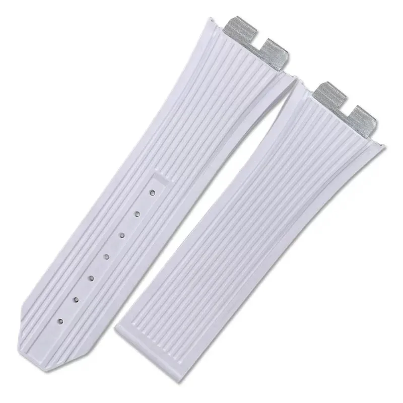 SUITIBLE FOR HUBLOT BIG BANG SERIES 411, RUBBER QUICK-CHANGE WATCH STRAP