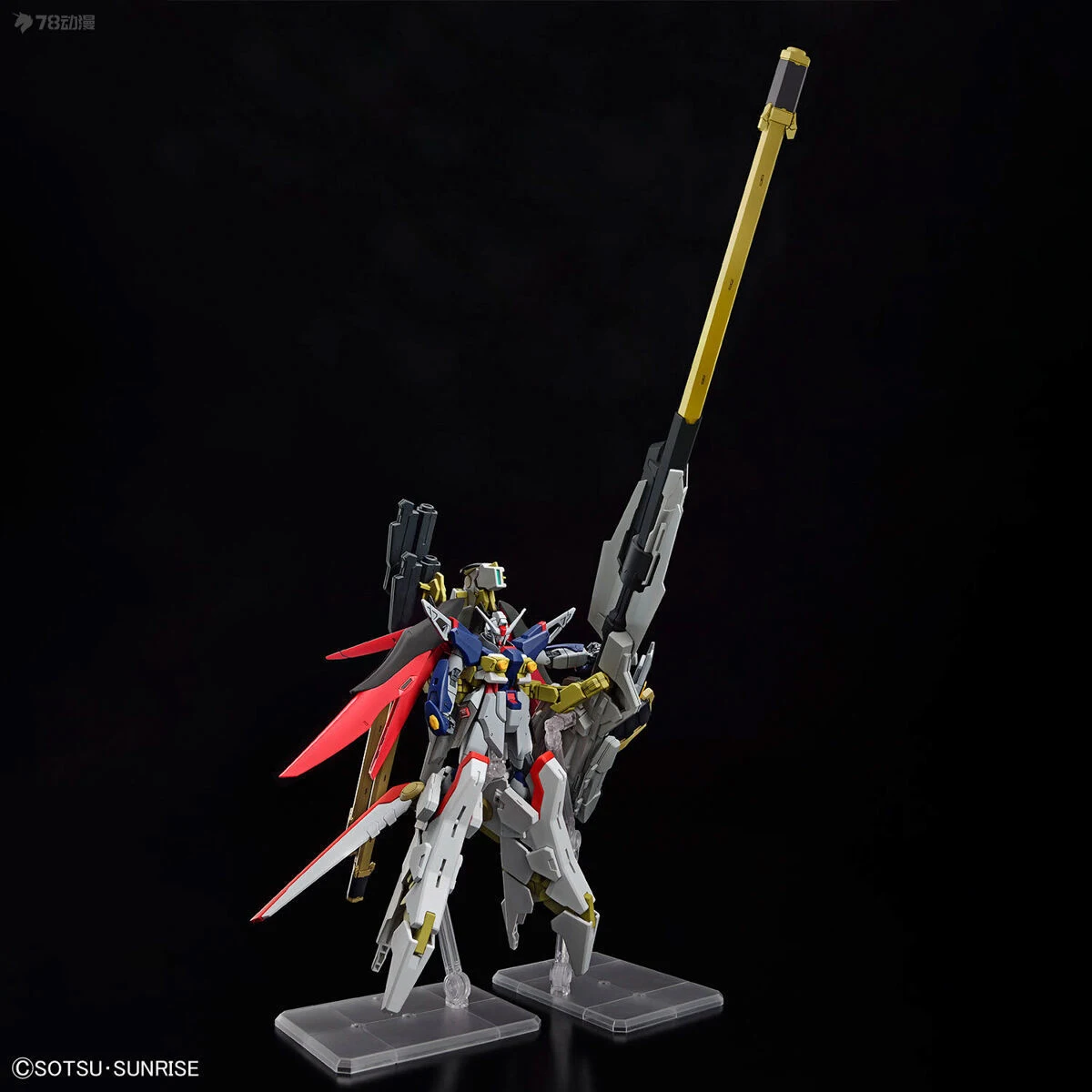 Bandai Genuine Original HGUC NORMAL EDITION H258 DESTINY GUNDAM SPECII & PHANTOM OF ZEUS     Anime Action Figure Assembly Model