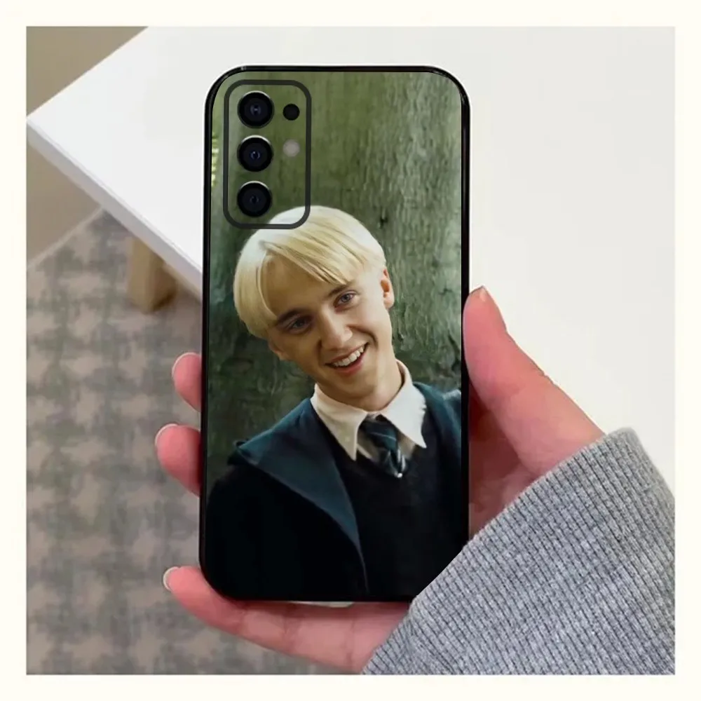 Actor D-Draco M-Malfoy Phone Case For Samsung S24,S21,S22,S23,S30,Ultra,S20,Plus,Fe,Lite,Note,10,9,5G Black Soft Cover