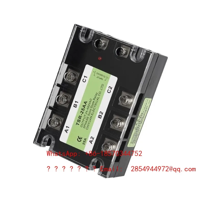 Three-phase Solid State Relay DC Controlled AC 40A60A80A100A 380V AC Relay