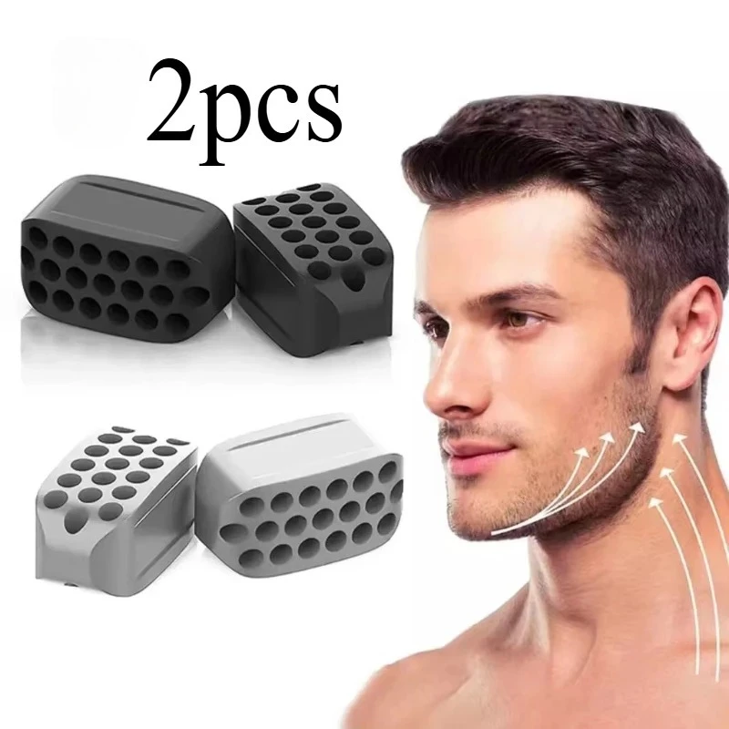 

2 шт., тренажер для тонкого лица, мяч для тренировки мышц лица, стимулирующий рот, жеватель челюсти, подбородка, инструмент для похудения, лифтинга нижней части лица