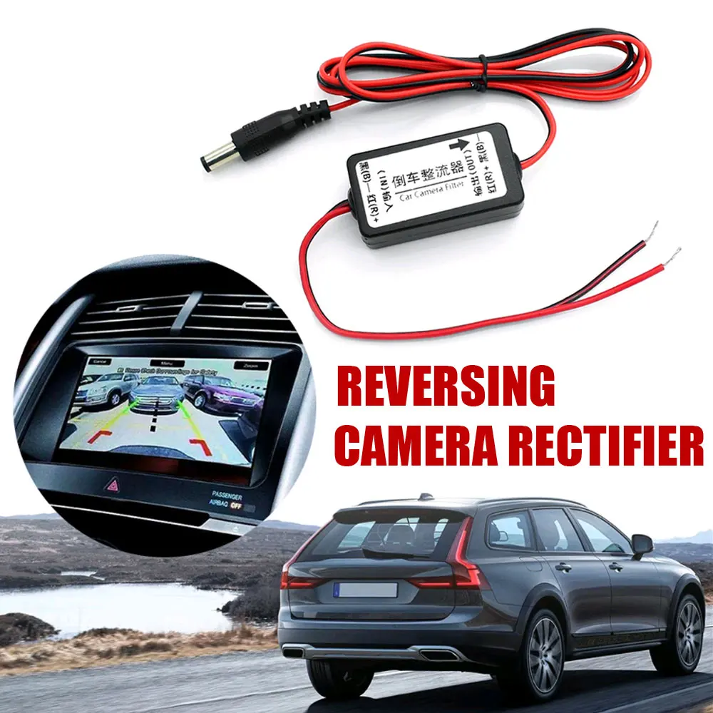 1pc Car Camera Filter Car Rear View Rectifier Auto Power Relay Car Electronics Accessories For Germany/American Car Series