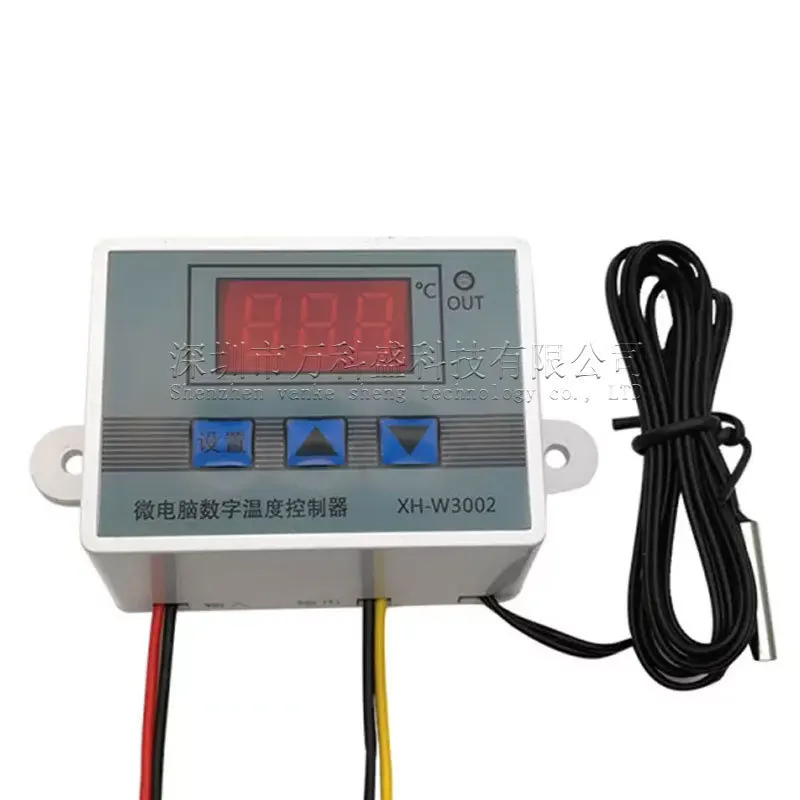

30PCS XH-w3002 Microcomputer Digital Temperature Controller Temperature Control Switch Temperature Controller Digital Display