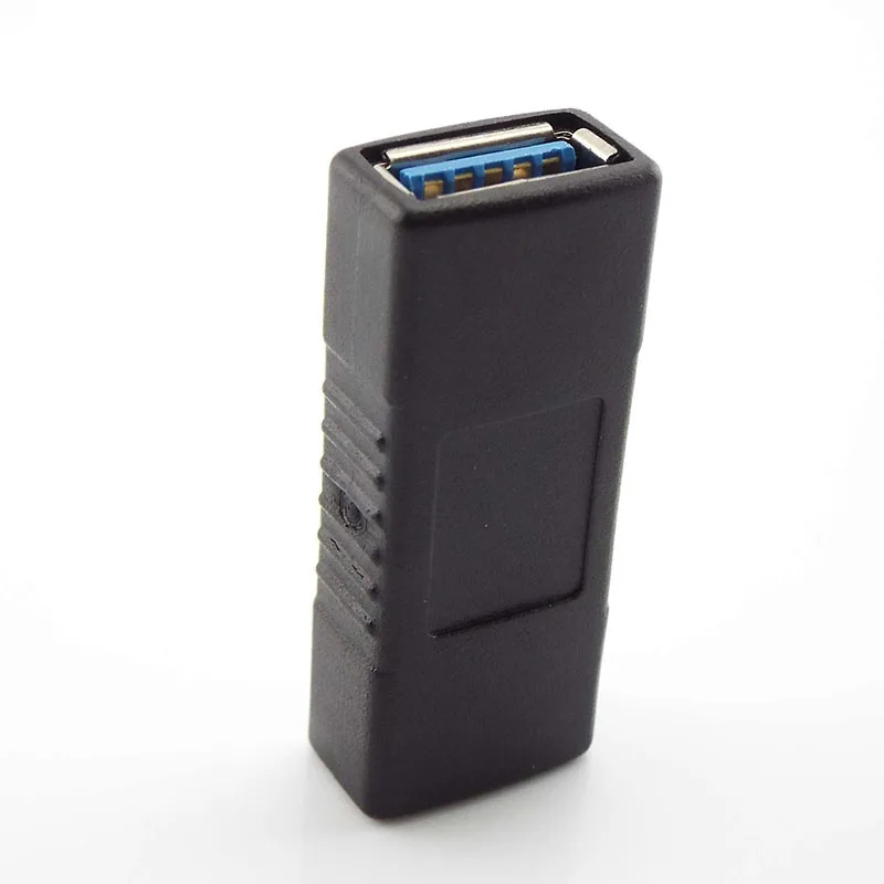 Super Speed USB 3.0 Adapter Coupler Female to Female Connector Extender Connection Converter for Laptop Computer Cables