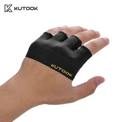 KUTOOK-Guantes deportivos para entrenamiento, levantamiento de pesas, entrenamiento, parciales, guantes de fitness duraderos con cojín para ejercicio, accesorios de gimnasio