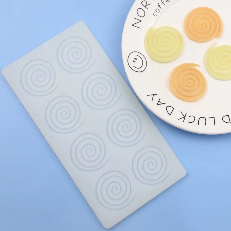 

Circle Silicone Chocolate Insert Mold, Cake Edge Decoration DIY Tool XG825