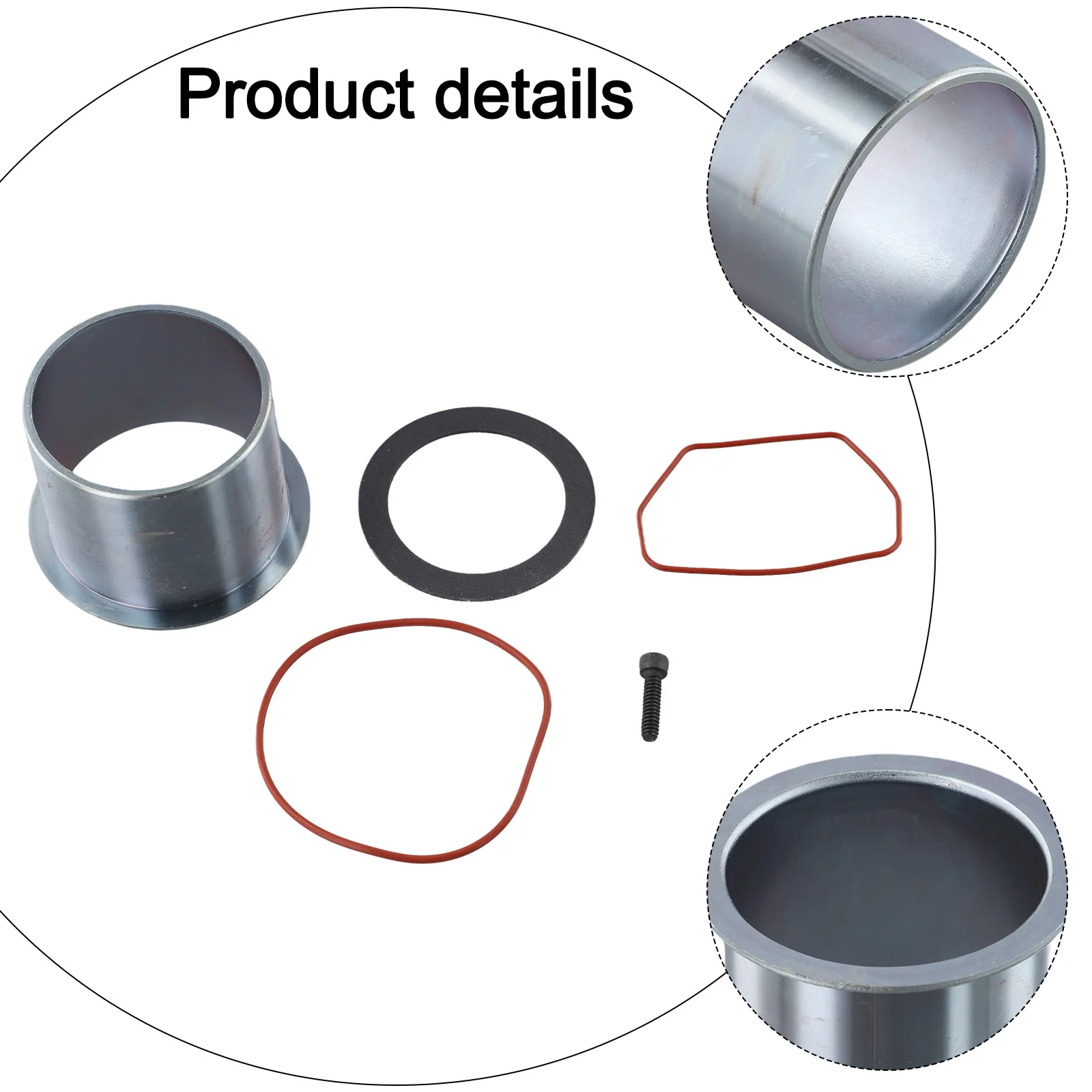 

50 мм 1,98 ''комплект для ремонта воздушного компрессора, комплект для ремонта воздушного компрессора, комплект втулок цилиндра компрессора, замена поршневого кольца