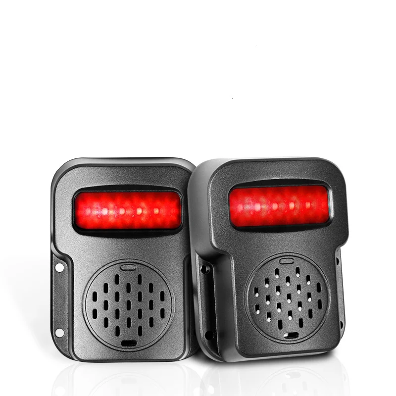 Anti-Shock Sensitive Outdoor Siren Security Alarm Truck Forklift Emergency Warning Light Reverse Aid Parking Radar