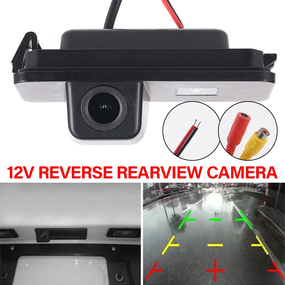 Universal Car Rear View Night Reverse Camera Waterproof HD Wide Degree Angle For VW For Polo 2C Bora Golf MK4 MK5 MK6