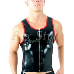 Latex Vest with front zip