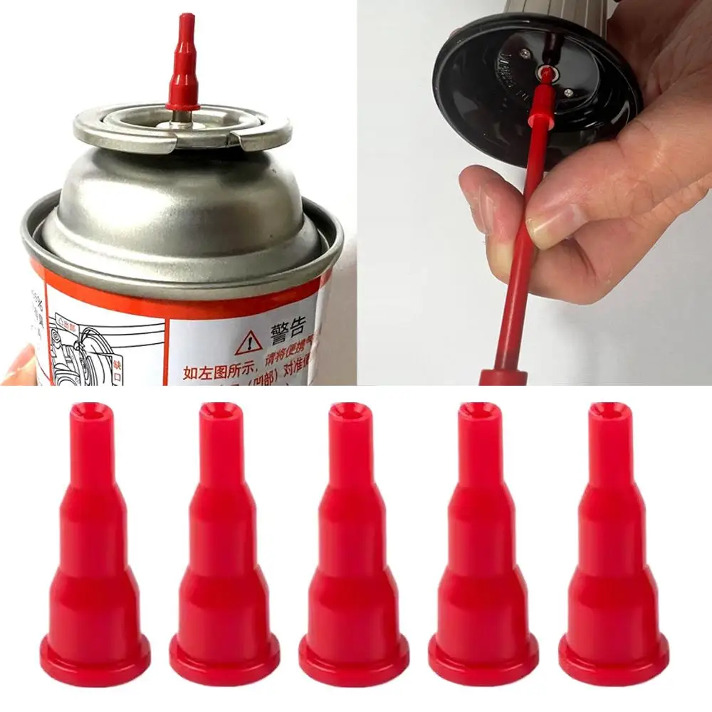 Nozzle Adapter Convert Cassette Tank Into Inflatable Tank Lighter Spray Gun Universal Gas Refill Head 15/20/25/30/40/50/100pcs