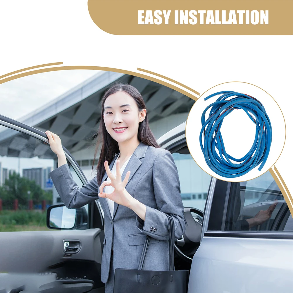 

2pcs Car Edge Pvc Protectors For Vehicles Auto Seal Stripcar Seal Trim Automotive Door Entry Guard Car Door Protective Strip