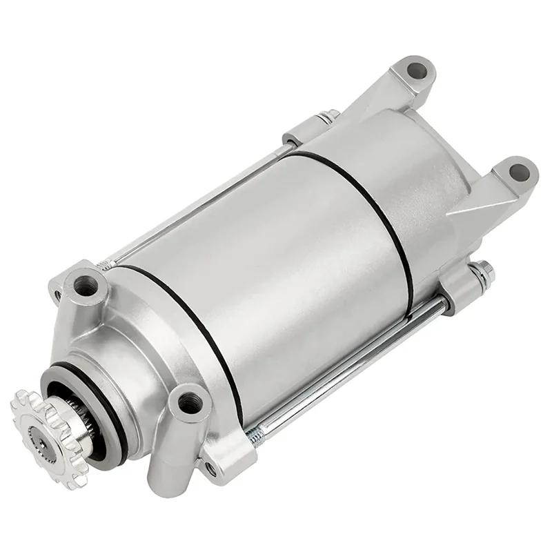 

ABFA 1 Piece 31200-KW4-018 Starter Motor Starter Motor Motor Silver Metal For Honda CA125 Rebel CB250 Two Fifty CB250 Nighthawk