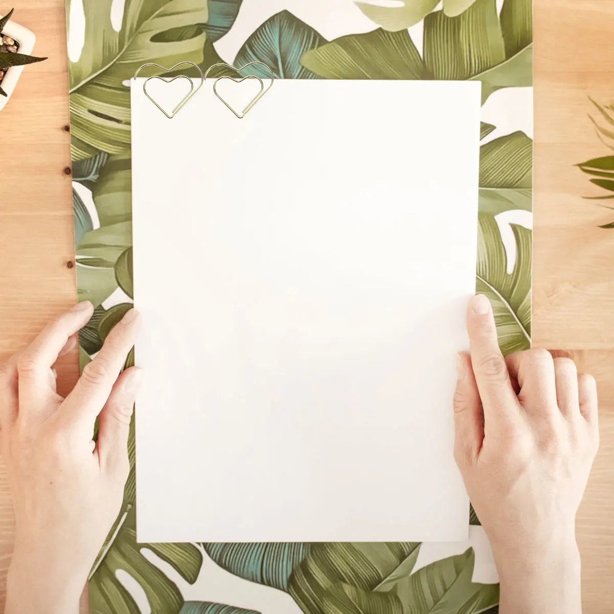 10 قطعة مشابك ورق معدنية على شكل قلب مطلية بالذهب مشبك مرجعي قوي للملاحظات والصور والمستندات والمكتب والمدرسة والمنزل #1