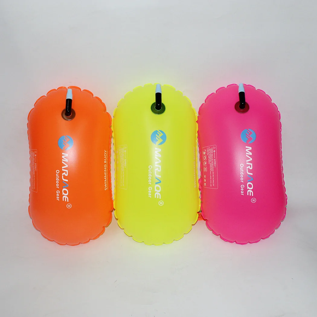 PVC Safety Buoy Tow Float with Waist Belt Waterproof Rafting Swimming Pool Buoyancy Aid Air Bag for Outdoor Water Sports