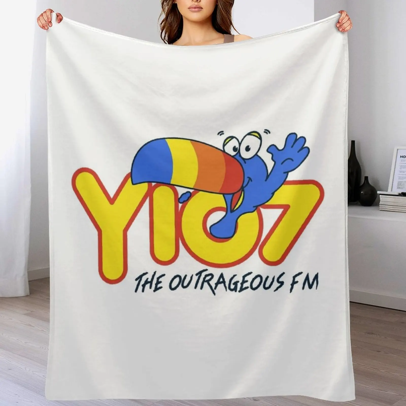 

Y107 Nashville Throw Blanket Nap Hairy warm for winter christmas gifts Blankets