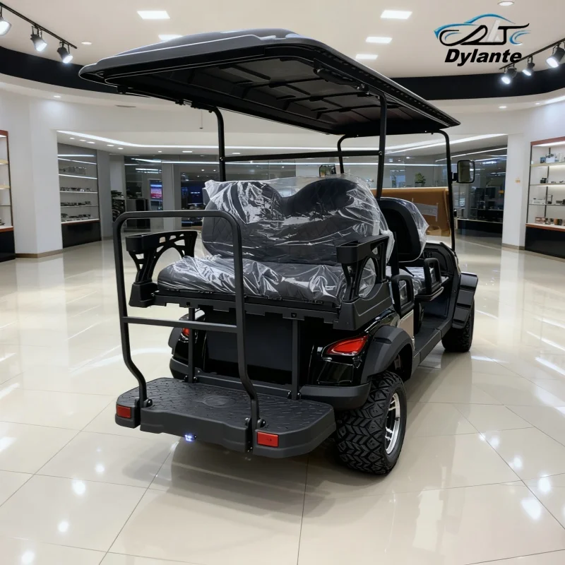 الشركة المصنعة للتخصيص 80-100 كجم صغير 45 كم/ساعة نادي عربات التي تجرها الدواب عربة جولف كهربائية لدورات الغولف بالجملة والتجزئة #2