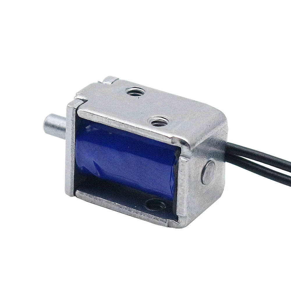 Ultra-small DC5v12v electric bolt lock mini electromagnetic lock electric lock solenoid push-pull electromagnet