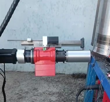 Externe Kreisverarbeitungsmaschine, äußere Welle, Schneidemaschine, äußere Kreisschweißmaschine, 50–180 mm