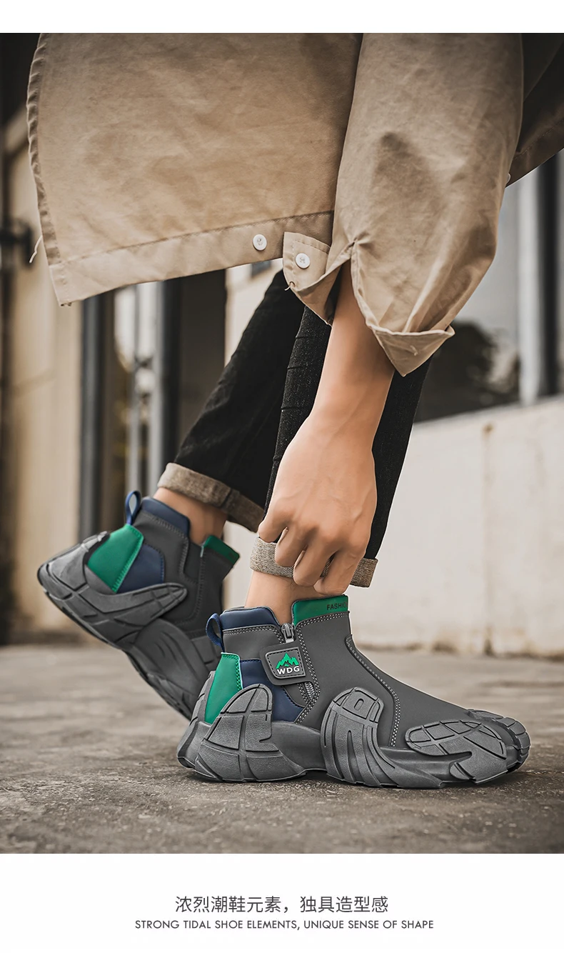 Herrenschuhe Atmungsaktive Casual Sneakers Neue Herren-Sneakers Rutschfeste Plattform-Laufschuhe Zapatos Para Hombres Outdoor-Sportschuhe – Detail 15
