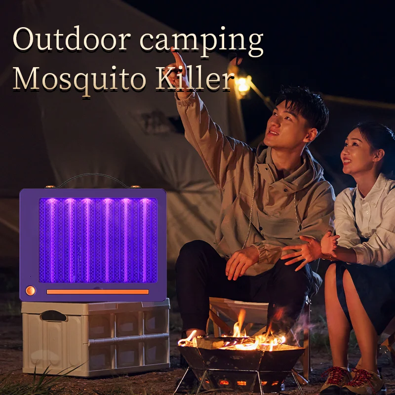 Wall Mounted Electric Mosquito Killer Fly Insect Trap Lamp LED Bug Zapper Noiseless Mosquito Insect Killer For Home Outdoor