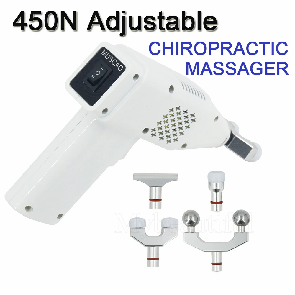 

NEW Electric Chiropractic Adjusting Tool 3 Level Adjustable Spinal Massager Spine Physiotherapy Relief Cervical Lumbar Back Pain