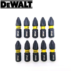 DEWALT PH2 Black 25MM Cross Impact Drill Bits High Hardness Electrician Specific Screwdriver Head 10PCS
