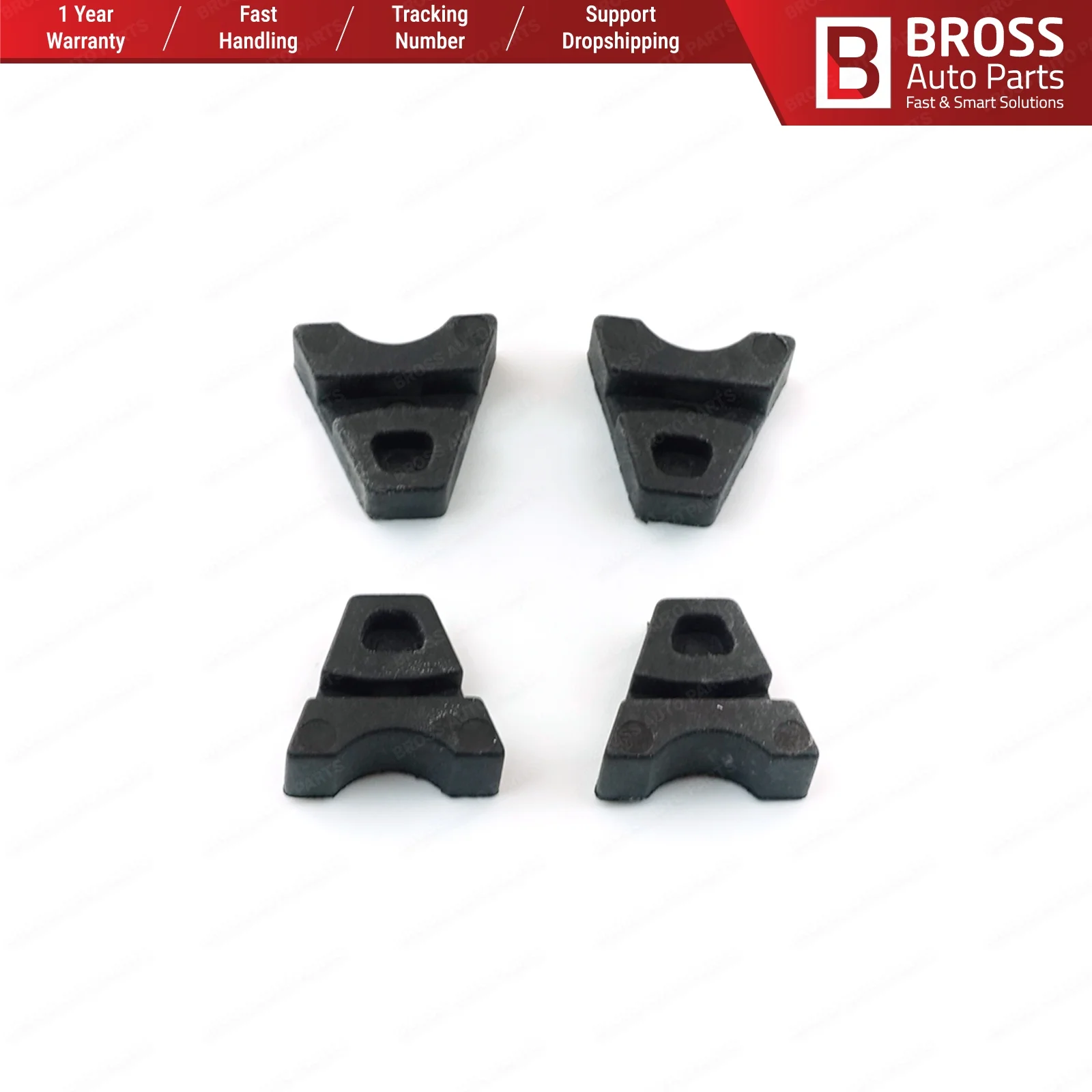 BSR533-2FBA 4 Pcs Sunroof Rail Frame Glass Slider Guide Repair Bracket for Mercedes CLA A C E Class W176 W177 SHIP FROM FRANCE