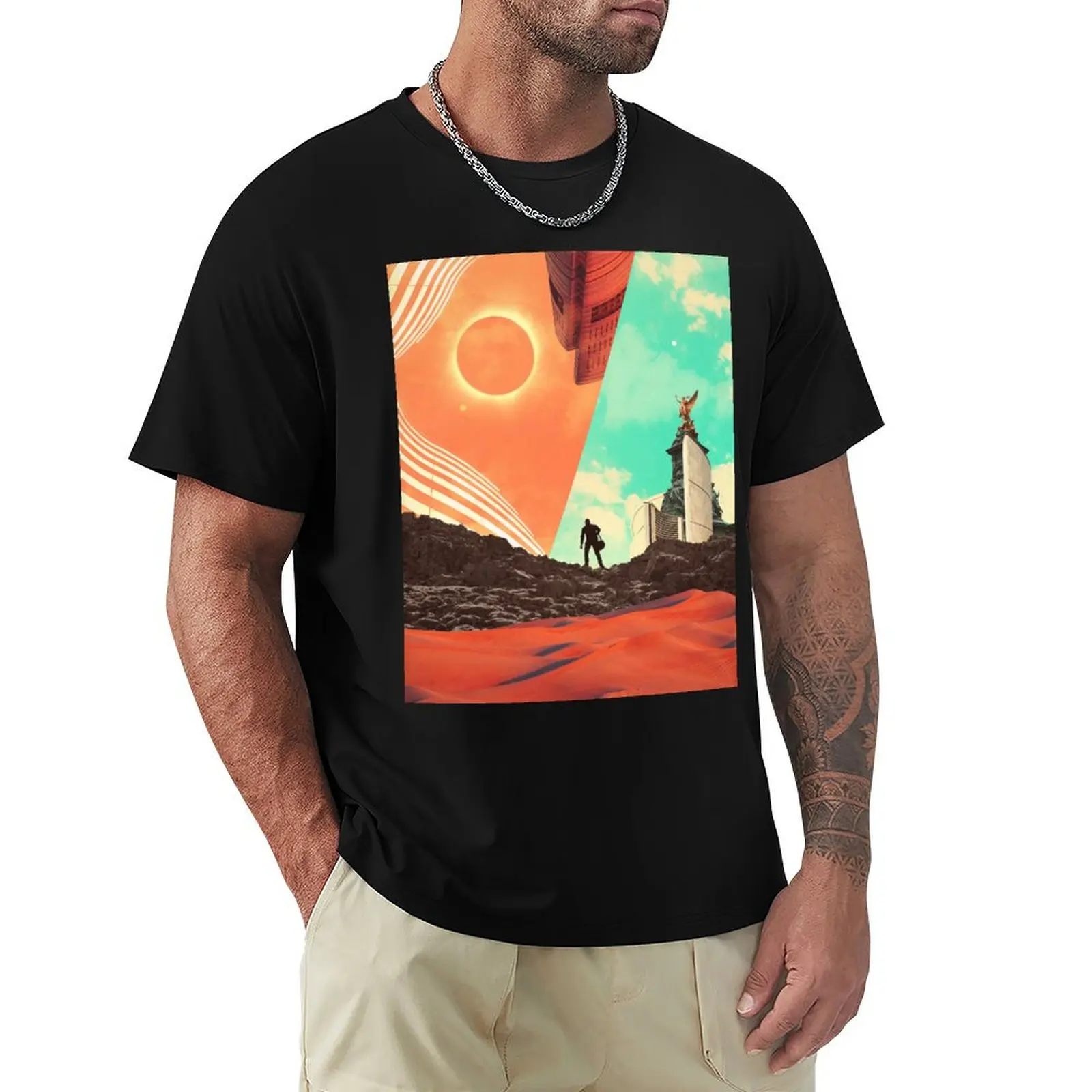 Leaving the Void T-Shirt Big and Tall Casual T-Shirt