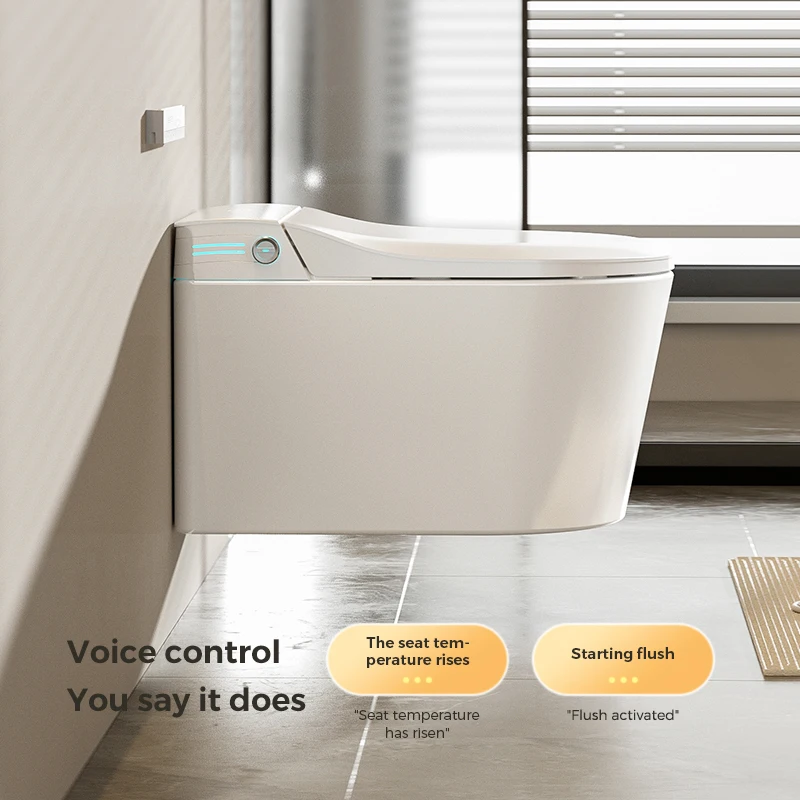 ZXHK Verborgen watertank WC Sanitair Intelligente wandmontage Rug aan de muur Waterkast Badkamer Automatische slimme muur opgehangen