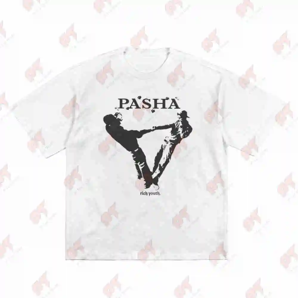 Pashanim RB030 Short Sleeve Tee 100% Cotton T-Shirt