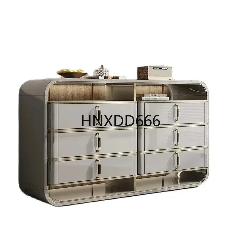 

Liudou cabinet, dining side cabinet, living room, solid wood foyer cabinet, bedroom, bed end