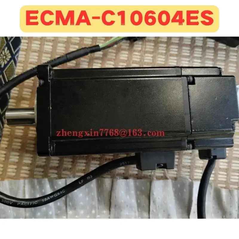 Used Servo Motor ECMA-C10604ES ECMA C10604ES Normal Function Tested OK