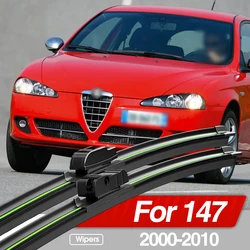 For Alfa Romeo 147 2000-2010 Front Windshield Wiper Blades 2pcs Windscreen Window Accessories 2001 2003 2004 2005 2007 2008 2009