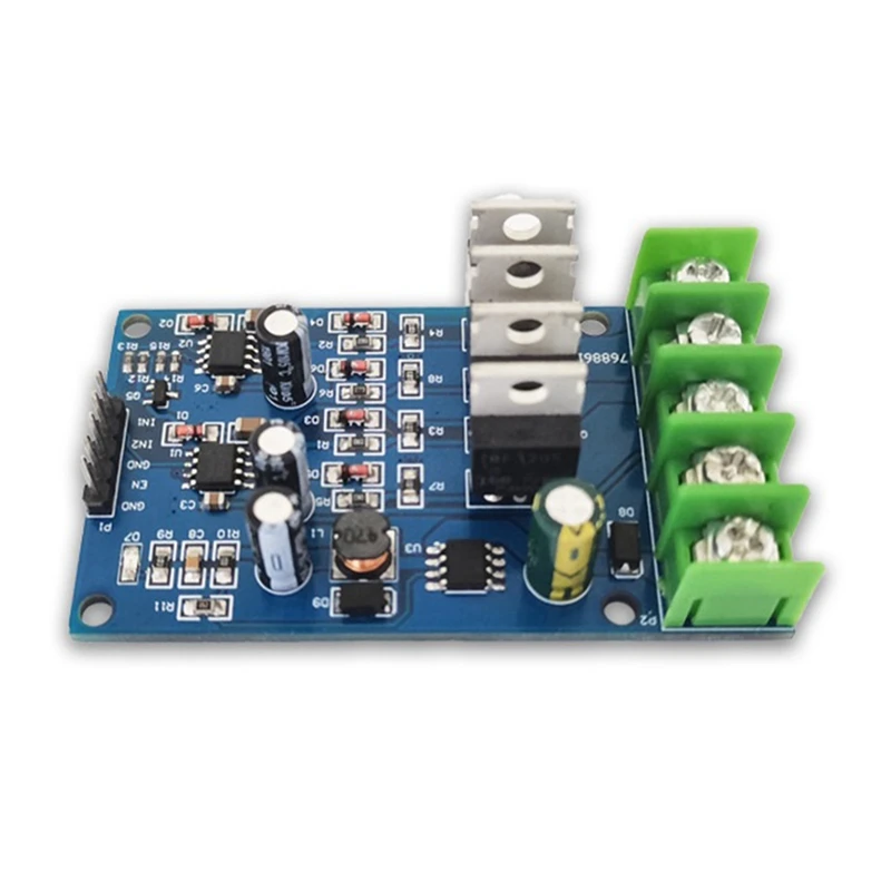 High-Power H-Bridge Motor Drive Module NMOS With Emergency Brake Forward And Reverse