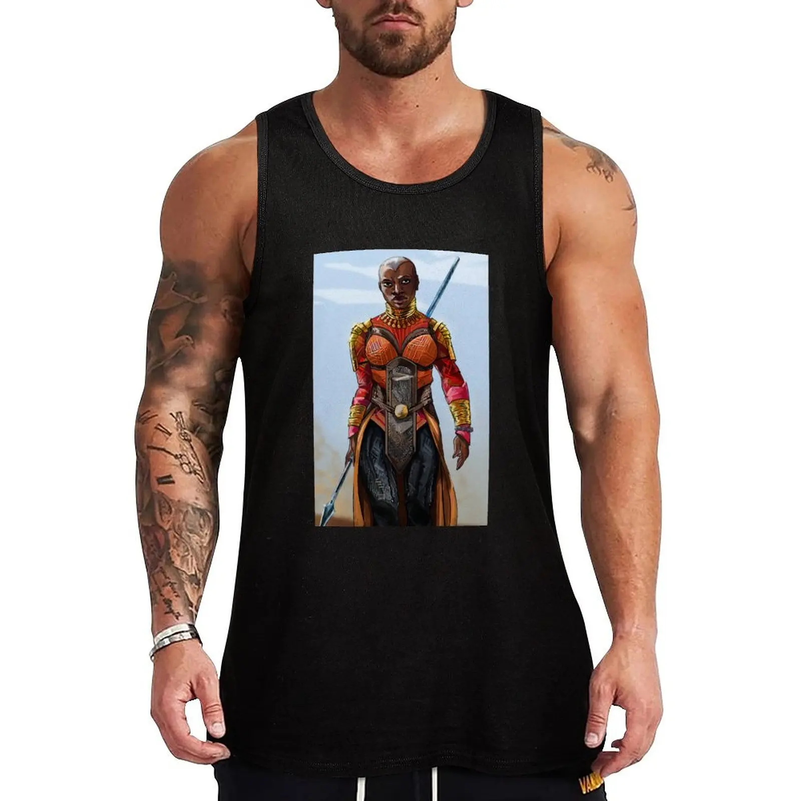 

Okoye Tank Top Sports clothing Body man Men's clothing brands sleeveless Men's t-shirts
