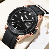 Chenxi Mechanical Watch Men Fashion Sports Watches Silicone Strap Automatic Mechanical Wristwatches Men 30M Waterproof Reloj