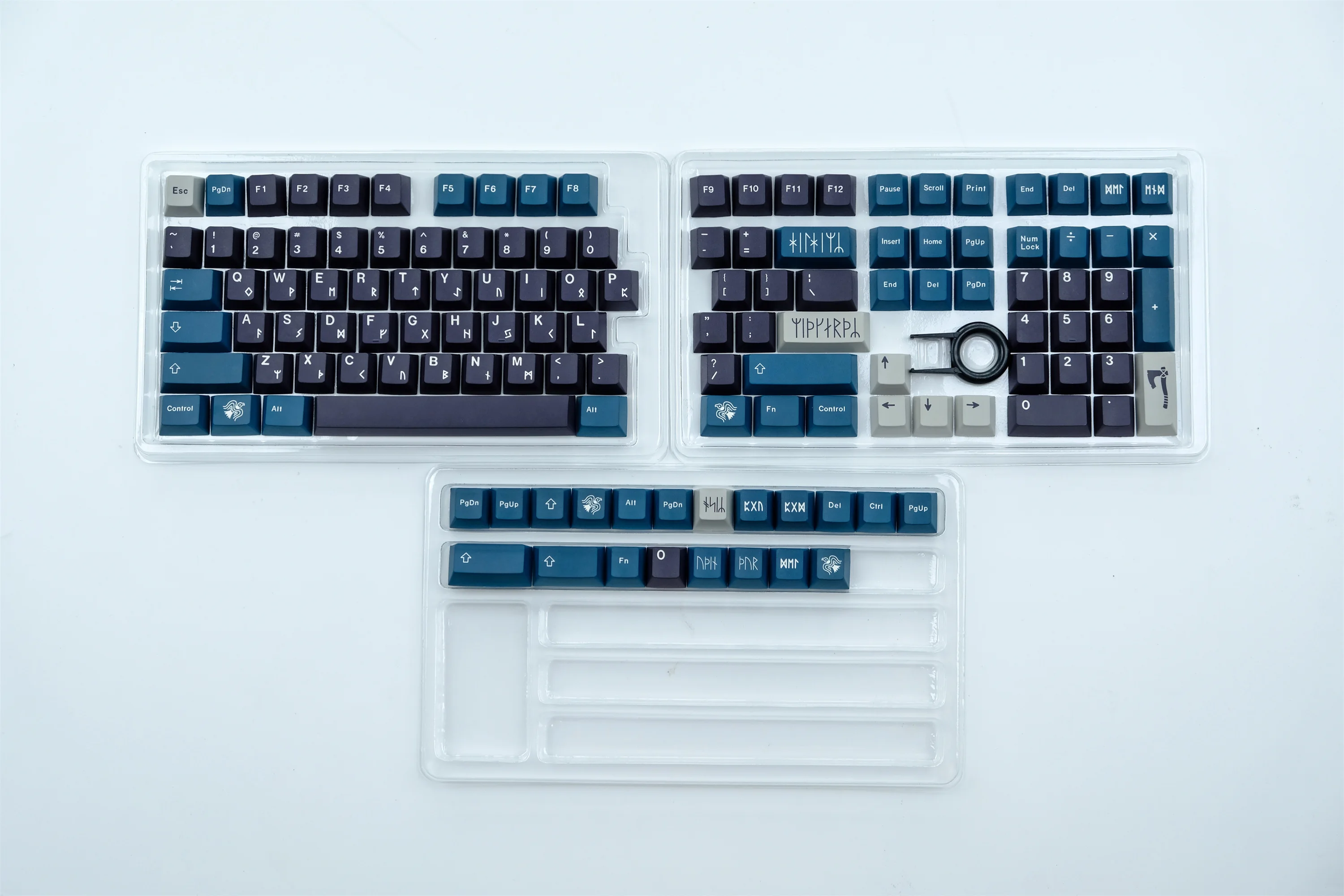 GMK North-tecla PBT para teclado mecánico, accesorio con 129 teclas, perfil de cereza, DYE-SUB, personalizado