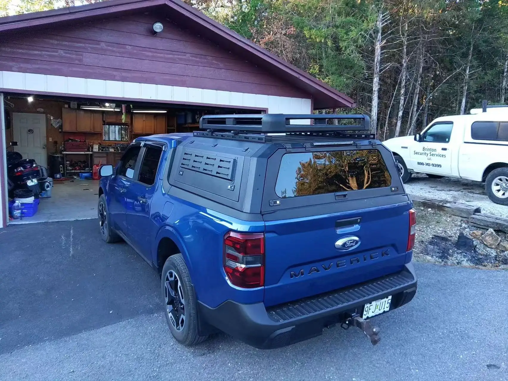 Универсальный стальной водонепроницаемый тент-крыша для пикапа Ford Maverick, аксессуар для кузова