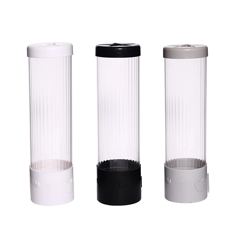 Disposable Paper Cups Dispensers Plastic Cup Holders For Water Dispenser Wall Mounted Automatic Cups Storage Rack Cup Containers