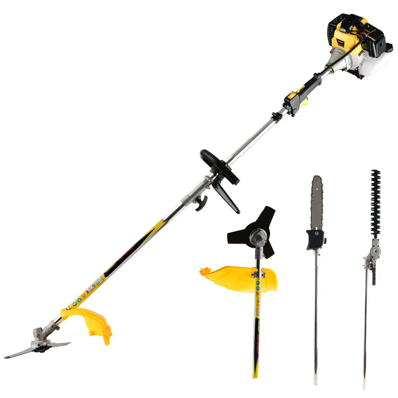 

4-in-1 Household Weeding Lawnmower High Branch Saw Gasoline Mower Cutting Irrigating Machine Small Knap sack Type Industrial