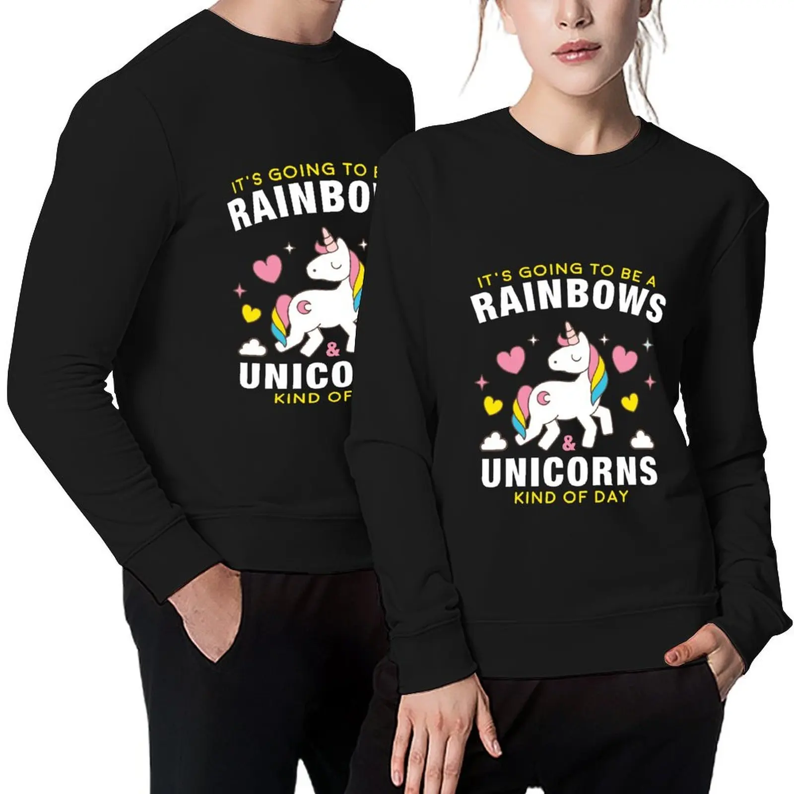 

Rainbows and Unicorns Kind of Day Pullover clothes for men blouse men's clothing korean clothes sweatshirts men