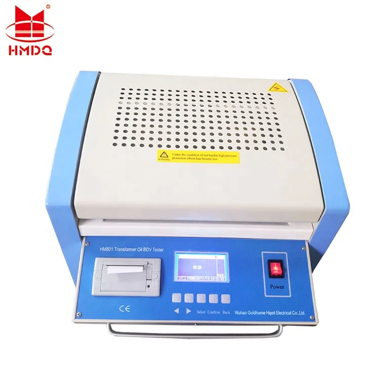 

Automatic breakdown voltage transformer oil BDV dielectric strength tester 80kv portable insulating oil BDV testing kit