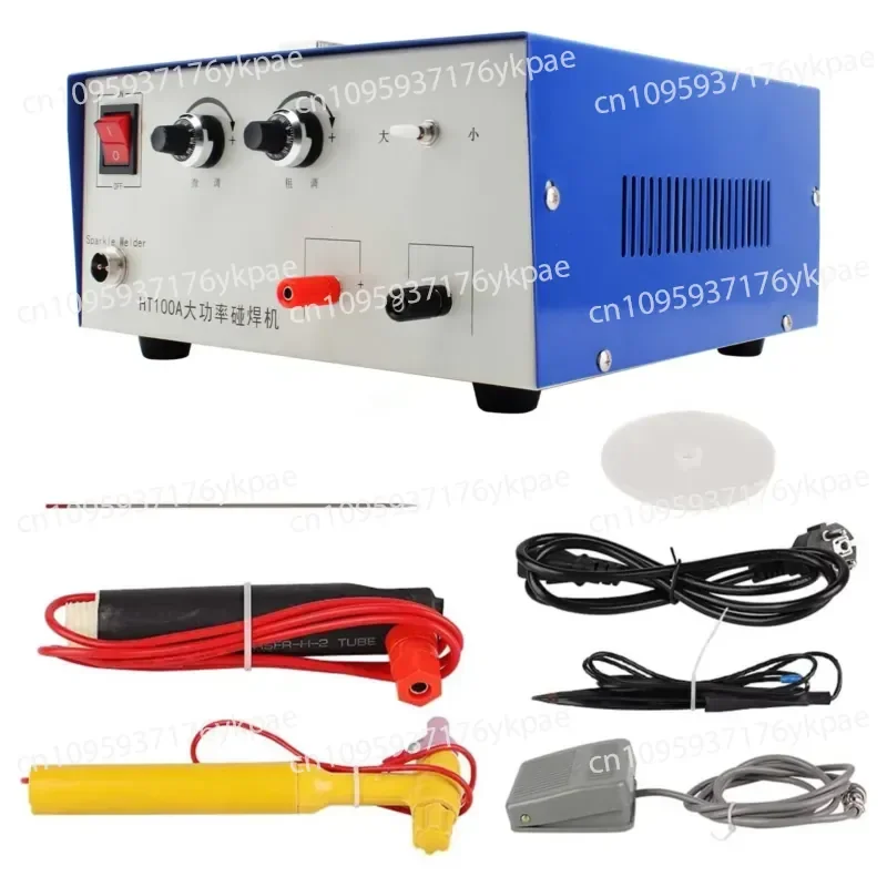 100A Adjustable Pulse Spot Welding Machine 600W Gold Silver Platinum Diy Coil Bracelet Interface Welding Tool Jewelry Welding